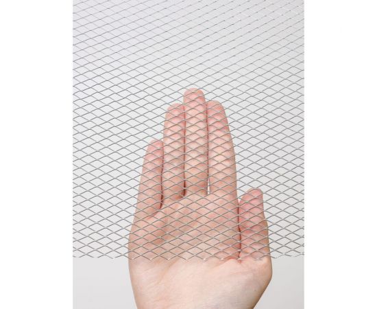 Сетка оцинкованная просечно-вытяжная цпвс для защиты каркасного дома погреба теплицы от грызунов Фабрика сеток ""Железный слон"" ячейка 5x5 мм, рулон 1x5 м PVS000028-5 – изображение 3