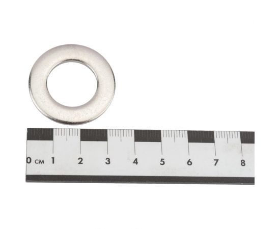 Нержавеющая плоская шайба KREPFIELD М18, DIN 125, А2, 8 шт. 125A2ШАЙБАМ19-8 – изображение 3