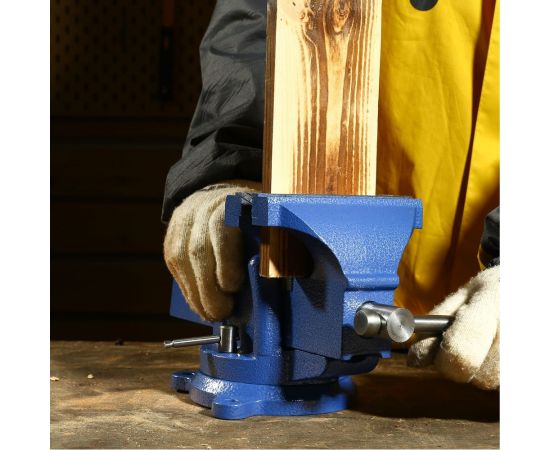 Слесарные тиски DEKO CL11, поворотные, 125 мм DEKO (3638) 065-0963 – изображение 4