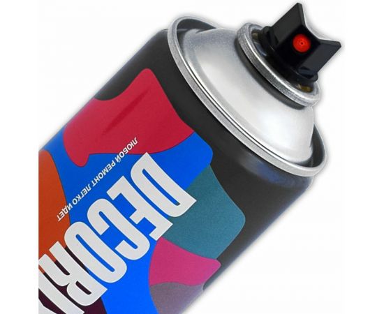 Аэрозольная акриловая грунтовка Decorix (матовая; бесцветная; 520 мл) 0108-31 DX – изображение 3