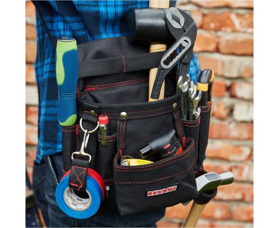 Поясная сумка монтажника REXANT с 7 отделениями RE-7 12-5602 – изображение 2