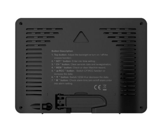 Беспроводная метеостанция BALDR B0359WST4H4PR-BLACK – изображение 5