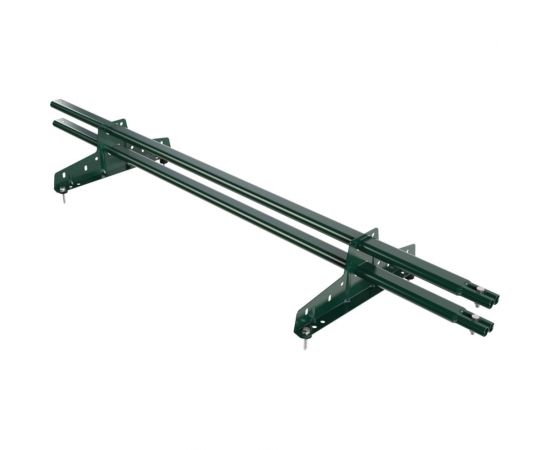 Трубчатый снегозадержатель Borge 1,5 м, 2 опоры, зеленый мох RAL 6005 01.010.15.04.02.100.6005 