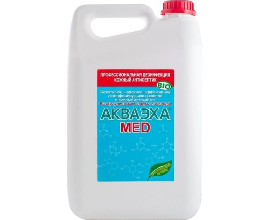 Кожный антисептик и средство дезинфекции АКВАЭХА-МЕД АКМ-5 