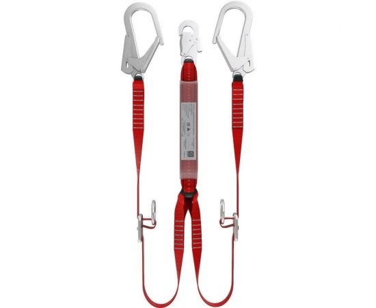 Двойной ленточный регулируемый строп с амортизатором Safe-tec ABS732 АBS732R-56 