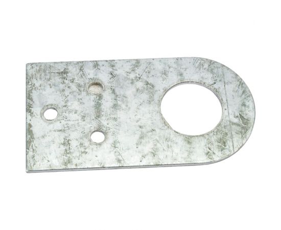 Прямая проушина СИБРТЕХ, 2 мм 75х40 мм цинк 46503 