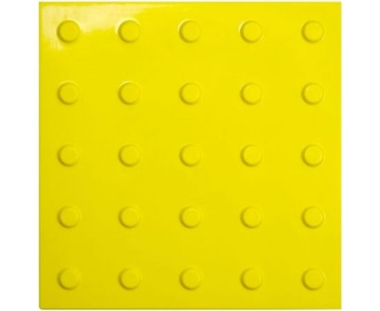 Тактильная плитка преодолимое препятствие PALITRA TECHNOLOGY поле внимания, конусы линейные 10шт 