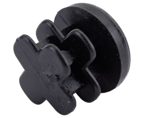 Внутренняя заглушка для трубы Tech-Krep D18 мм, черный пластик, 4 шт. пакет 150035 