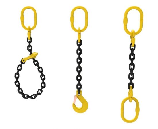 Одноветвевой цепной строп ТамбовТехСнаб 1СЦ 1 т, 1 м 7930124367655 – изображение 3