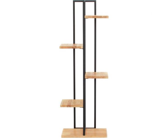 Стеллаж-подставка под кашпо GreenWeen Loft 6 черная GW-L6-115B – изображение 5