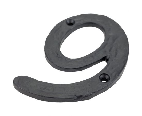 Цифра Левша L.Baskerville LB-MI-315-9 черная У2-5399.Ч – изображение 2