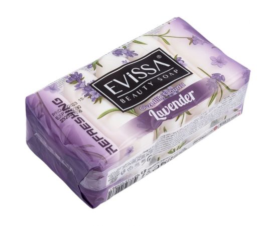 Туалетное мыло EVISSА ecopack 5x55 гр., лаванда М2861 – изображение 5