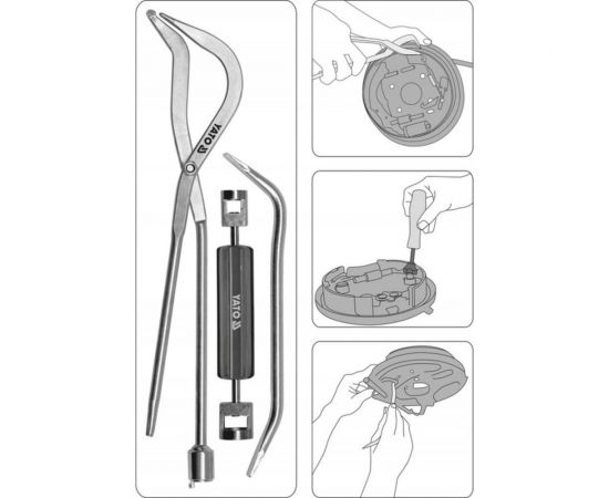 Набор инструментов для тормозов YATO YT-0684 – изображение 2