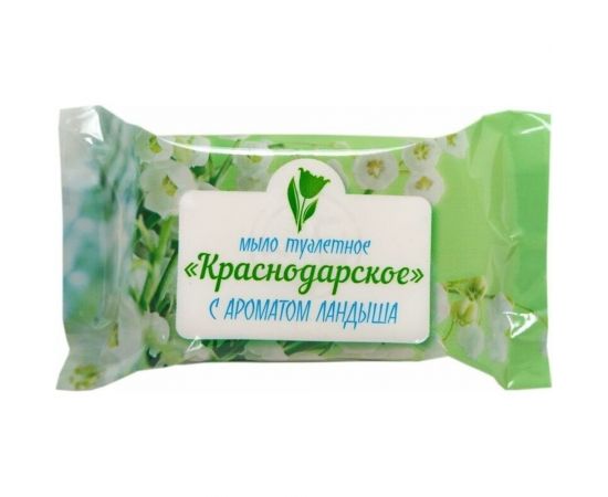 Туалетное мыло 100 г МЕРИДИАН КРАСНОДАРСКОЕ Ландыш 602375 – изображение 3