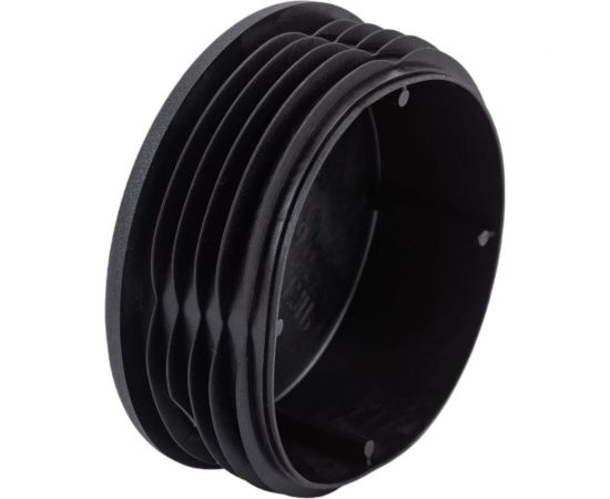 Внутренняя заглушка для трубы Tech-Krep D89 мм, черный пластик, 1 шт. пакет 155047 – изображение 2