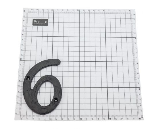 Цифра Левша L.Baskerville LB-MI-315-9 черная У2-5399.Ч – изображение 3