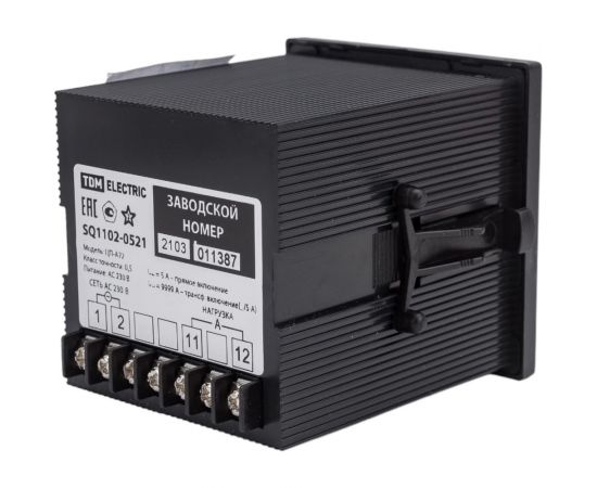 Цифровой амперметр TDM ЦП-А72 0-9999А-0.5-Р SQ1102-0521 – изображение 4
