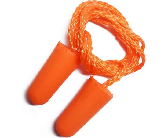 Одноразовые беруши Ампаро Комфорт плюс, со шнурком, 200 шт, 100 пар 1484859 