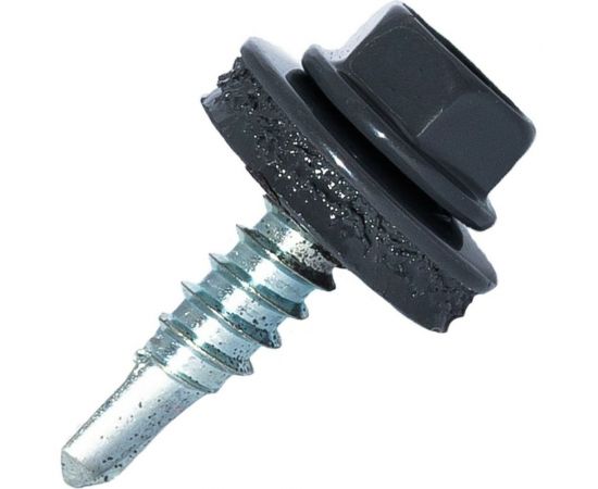 Самосверлящий винт HARDWEX ТМ HWX7-W-P9-5.5x19 мм, св.№3, RAL 7024, 250 шт. 5190000023682 