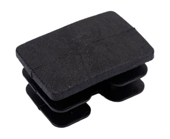 Внутренняя заглушка для трубы Tech-Krep 20x30 мм, черный пластик, 4 шт. пакет 155036 – изображение 5