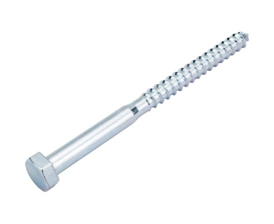 Шуруп с шестигранной головкой крепежная техника 12x160 10 шт. 497194 БК – изображение 5