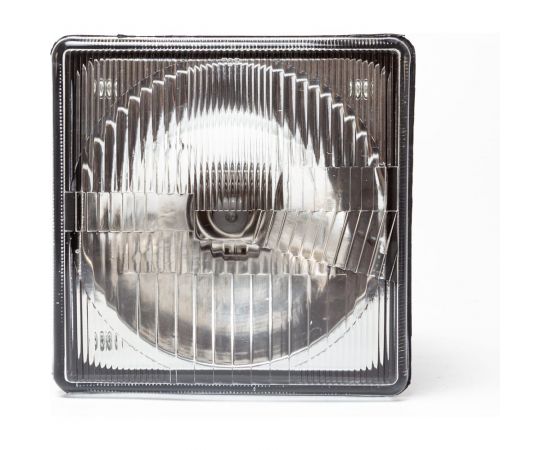 Фара АВТОЭЛЕКТРИКА (12081) МТЗ 12В/Н4-60/55, квадратная, аналог 08 7101 000 112.08.70 ФГ308 – изображение 4