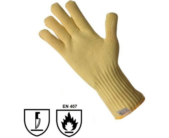 Кевларовые перчатки от повышенных температур и порезов ООО Комус Терма размер 11/XXL 197185 – изображение 2