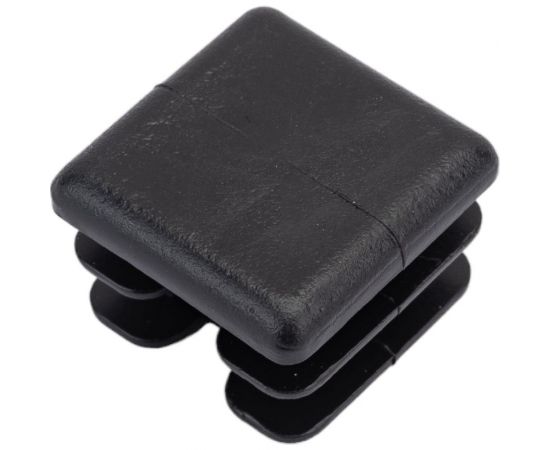 Внутренняя заглушка для трубы Tech-Krep 25x25 мм, черный пластик, 4 шт. пакет 155030 – изображение 4