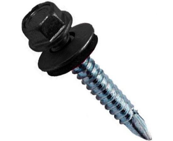 Самосверлящий винт HARDWEX ТМ HWX7-W-P9-5.5x19 мм, св.№3, RAL 7024, 250 шт. 5190000023682 – изображение 2