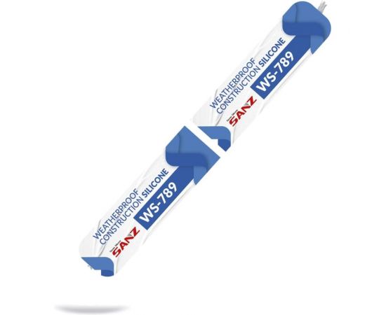 Атмосферостойкий силиконовый герметик для герметизации строительных швов SANZ WS-789 789-7271-C – изображение 2