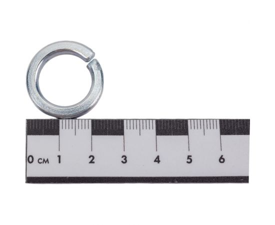 Гроверная шайба крепежная техника DIN 127, М16 цинк, пакет 100 шт. 493314 БК – изображение 3