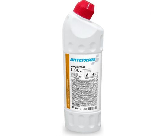 Гель-концентрат универсального средства очистки с активным хлором ИНТЕРХИМ Konzentrat L - Gel 0.75 kn00407 – изображение 2