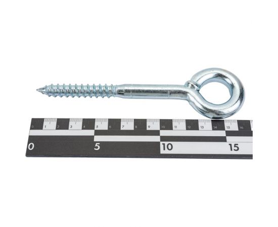 Шуруп-кольцо для строительных лесов ЦКИ 12х120 MGV, Ц, уп. 5 шт. 65895 – изображение 2