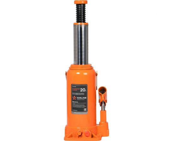 Бутылочный домкрат Airline 20 т, в сумке, MIN - 250 мм, MAX - 470 мм AJ-B-20 – изображение 2