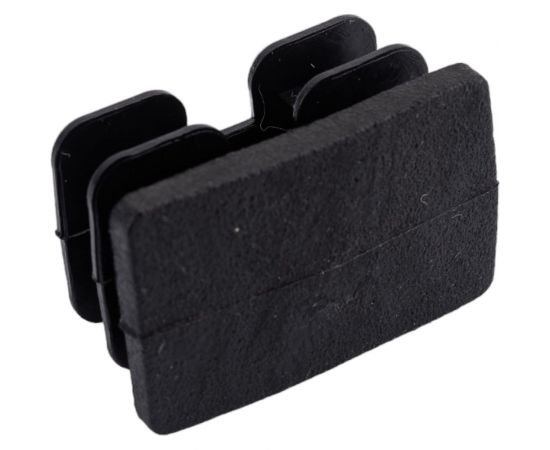 Внутренняя заглушка для трубы Tech-Krep 20x30 мм, черный пластик, 4 шт. пакет 155036 – изображение 2