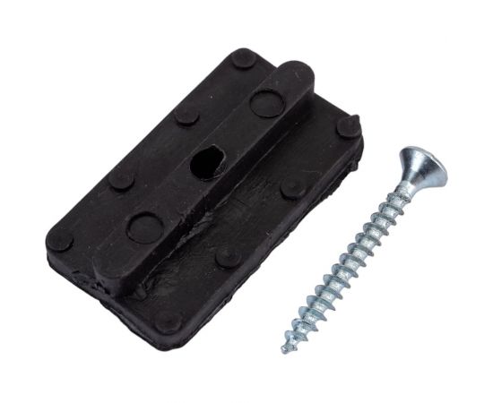 Монтажная клипса для доски Eno с саморезом, черная, 50 шт. 4657783910109 