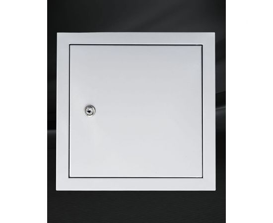 Ревизионная люк-дверца ВИЕНТО металлическая с замком 400x400 ДР4040МЗ 