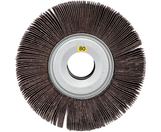 Щетка торцевая лепестковая абразивная ROXTOP (150х50х32 мм; Р80) RoxelPro 132462 