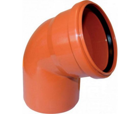 Канализационный отвод АТЛАС ПЛАСТ 45 градусов DN 110 нар. SPNCEB4500110 