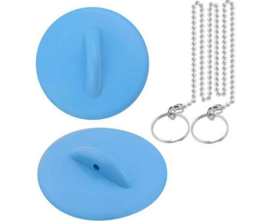 Пробка для ванной МУЛЬТИДОМ с цепочкой Колор МГ34-4 – изображение 3