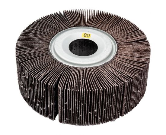 Щетка торцевая лепестковая абразивная ROXTOP (150х50х32 мм; Р80) RoxelPro 132462 – изображение 3