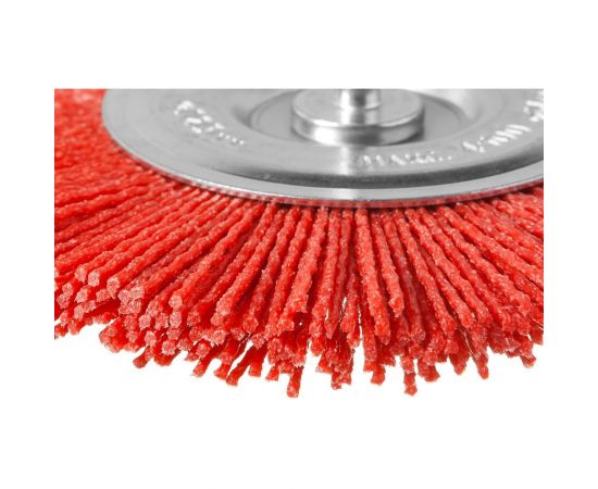 Щетка дисковая (50 мм; нейлоновая проволока с абразивным покрытием) для дрели ЗУБР 35161-050_z02 – изображение 6