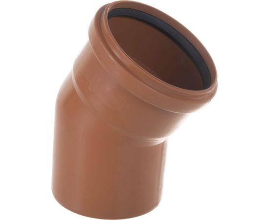 Канализационный отвод АТЛАС ПЛАСТ 45 градусов DN 110 нар. SPNCEB4500110 – изображение 4