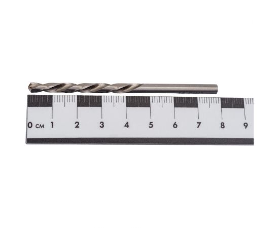 Сверло спиральное левое средняя серия (4.3x47x80 мм; Р6М5; ц/х; ГОСТ 10902-77) ИНСТУЛС 00001479843 – изображение 2