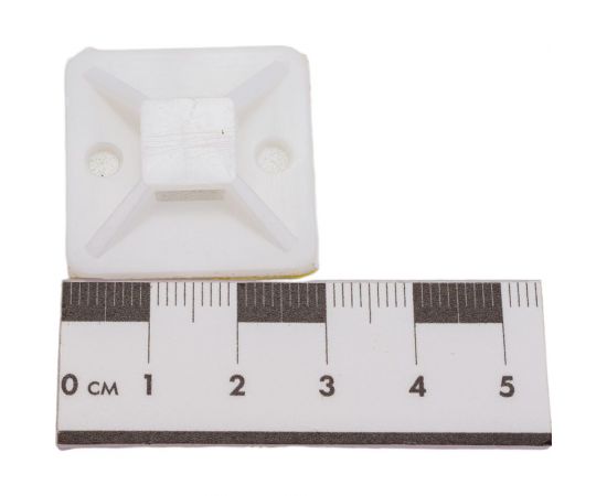 Самоклеящаяся площадка под хомуты TDM 30х30, 100 шт. SQ0516-0003 – изображение 2