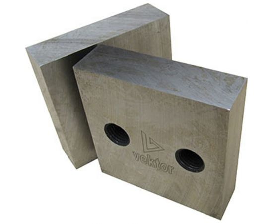 Резец 2 шт для резки арматуры к станку GQ-50 Vektor 64 155 