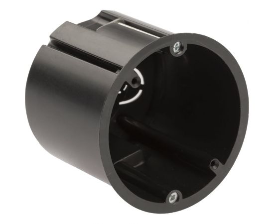 Установочная коробка ЭРА KUP-73-73-m-black для полых стен саморезы, метал, лапки черная Б0052725 