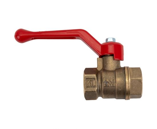 Шаровой для воды VALFEX 1/2"" ВР/ВР ручка-рычаг, латунный 11Б27фт1М VF.214.LR1.012.Bir 