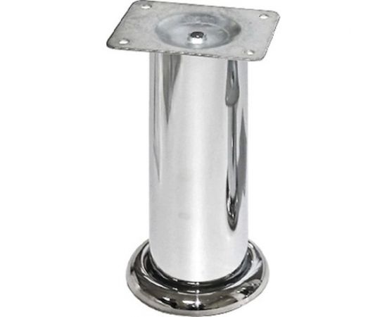 Ножка Tech-Krep металл, круглая, нерегулируемая, D50x50 мм, хром - накл. 148575 