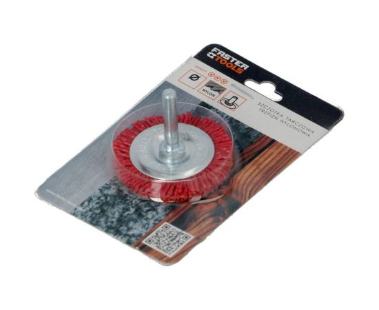 Щетка нейлоновая 65 мм, с хвостовиком FASTER TOOLS 3833 – изображение 5